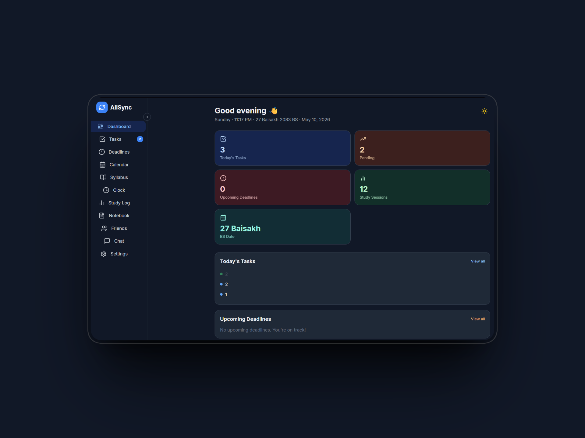 AllSync Dashboard